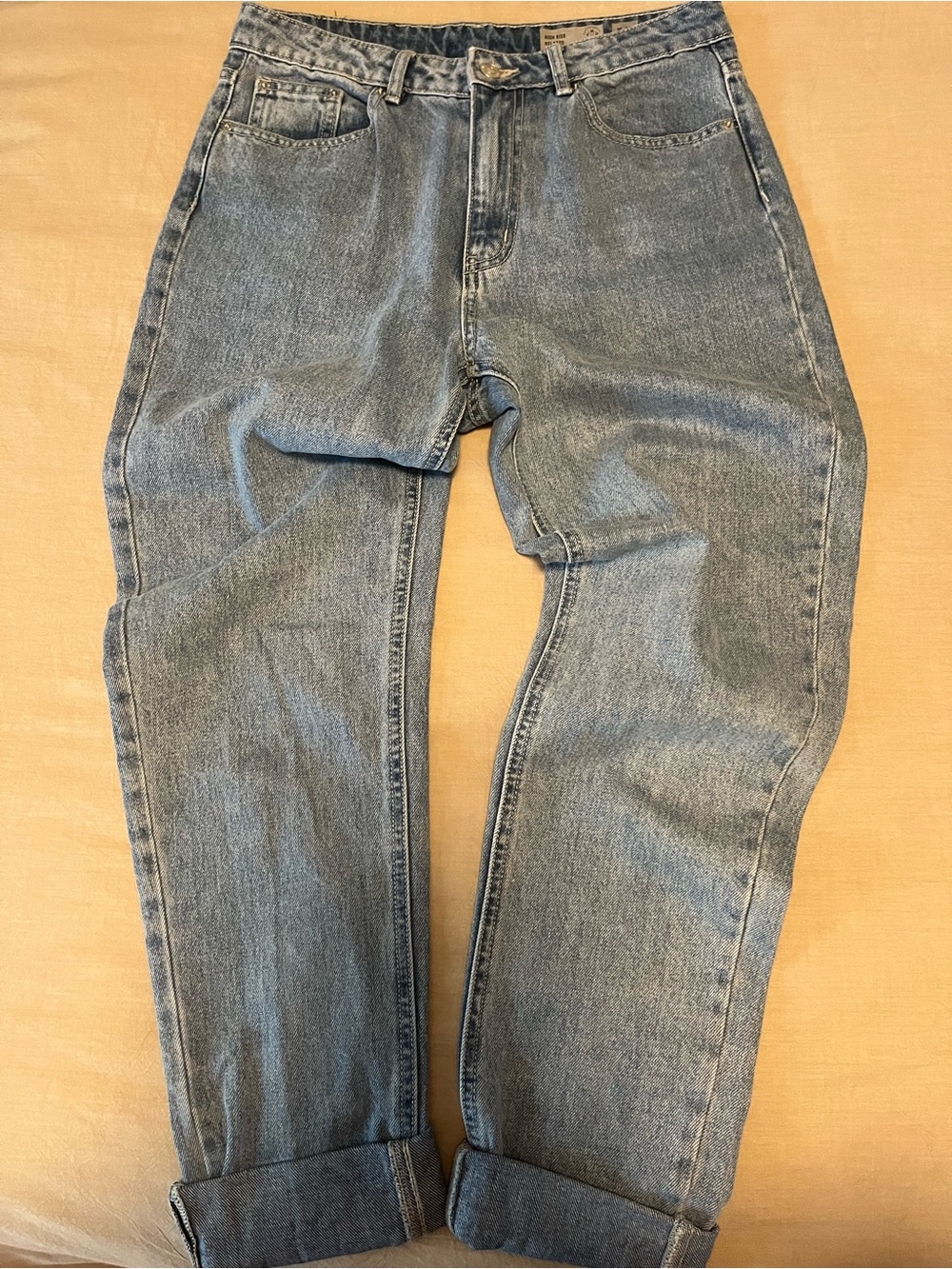 Vero Moda Light Blue Relaxed High-Rise Jeans